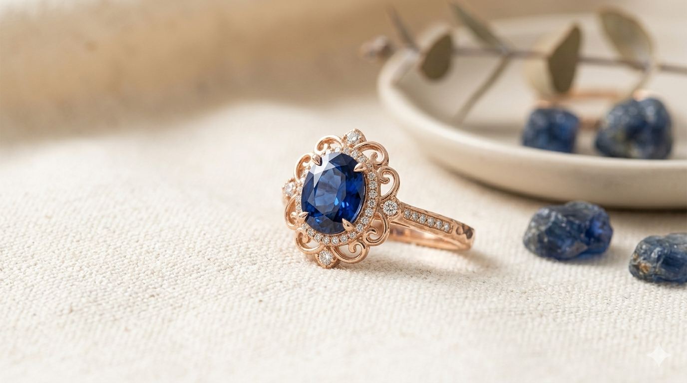 The Azure Heritage Ring